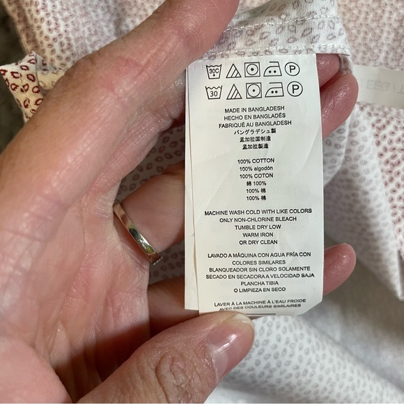 NWT Michael Kors Mens Short Sleeve Button Down Shirt Size XXL Classic Fit - Picture 6 of 8